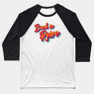 back to retro Baseball T-Shirt